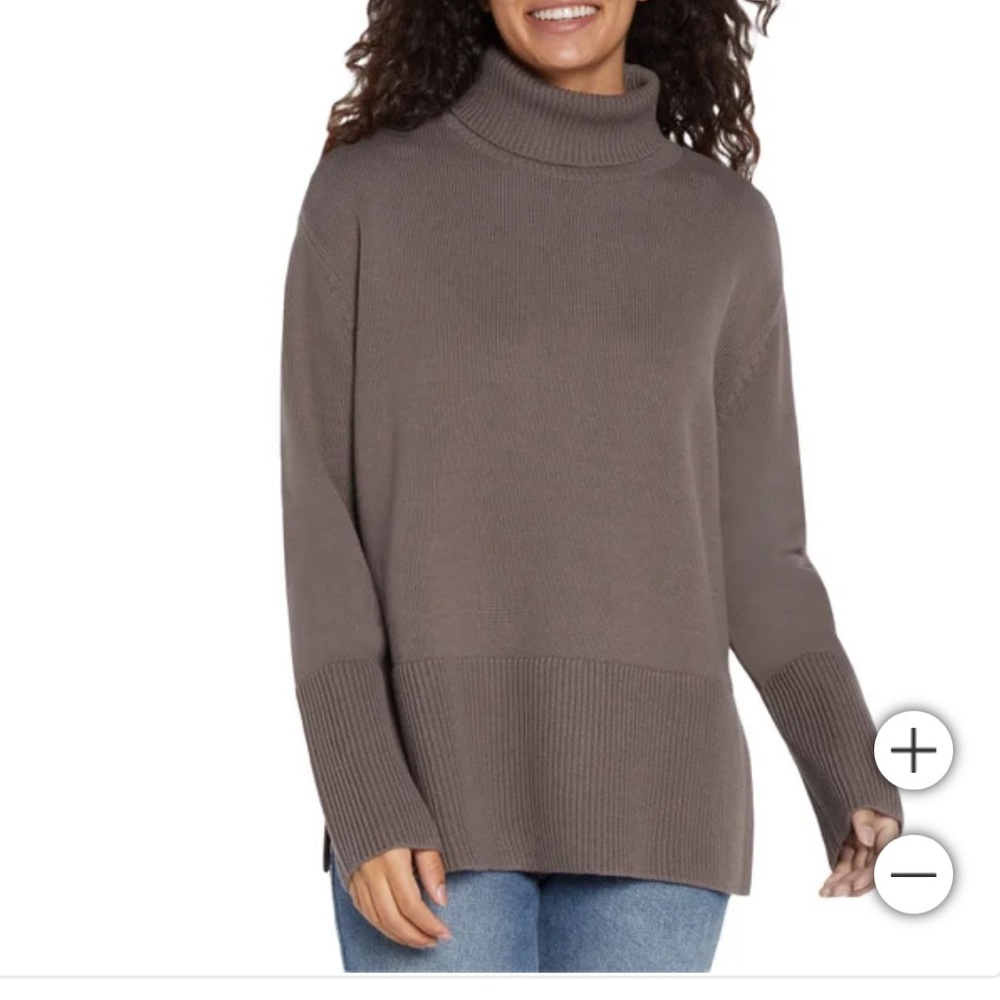 Gap Women's Turtleneck Sweater - Brown